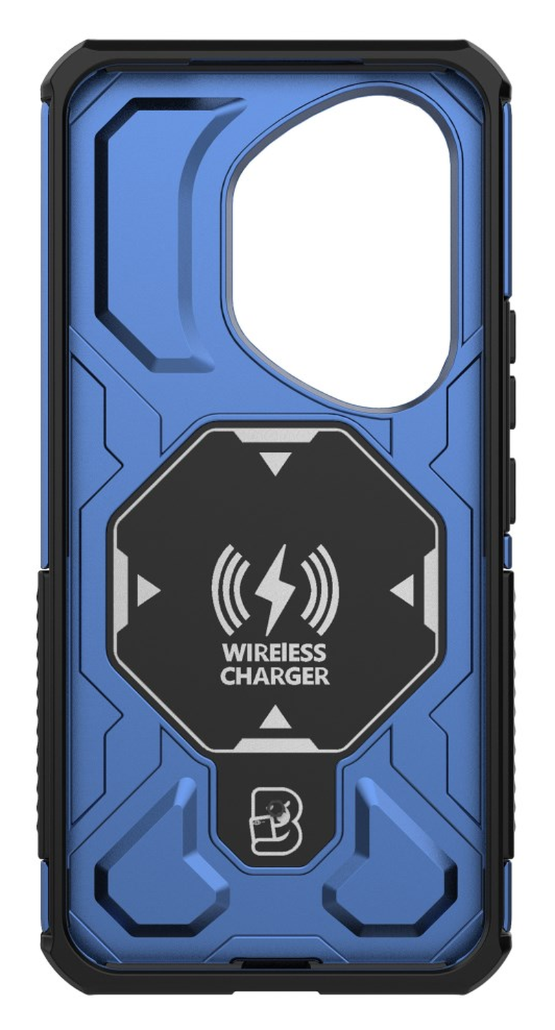 Honor 400 Pro Hoesje MagSafe 360° Standaard Blauw afbeelding 5