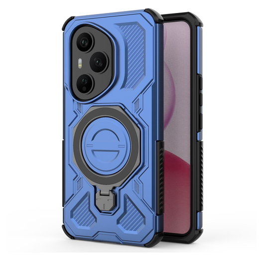 Honor 400 Pro Hoesje MagSafe 360° Standaard Blauw afbeelding 8