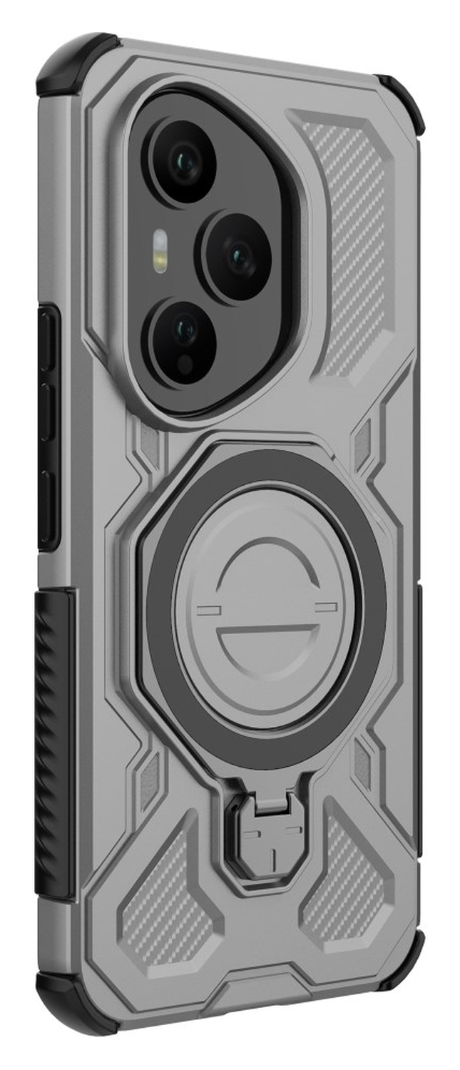 Honor 400 Pro Hoesje MagSafe 360° Standaard Grijs afbeelding 5