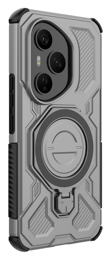 Honor 400 Pro Hoesje MagSafe 360° Standaard Grijs afbeelding 5