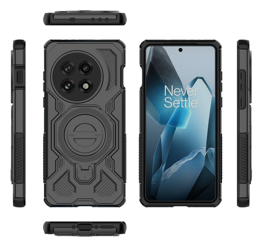 OnePlus 13 Hoesje MagSafe 360° Standaard Zwart afbeelding 8