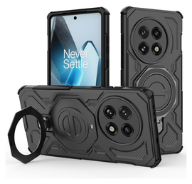 OnePlus 13 Hoesje MagSafe 360° Standaard Zwart afbeelding