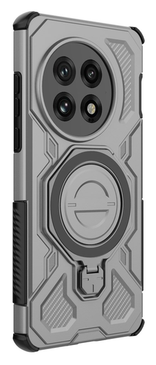 OnePlus 13 Hoesje MagSafe 360° Standaard Grijs afbeelding 5