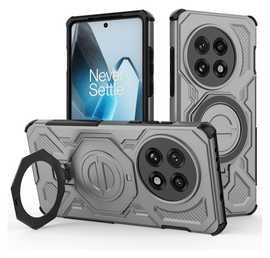 OnePlus 13 Hoesje MagSafe 360° Standaard Grijs
