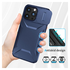 Apple iPhone 15 Pro Hoesje Camera Slider Back Cover Schokbestendig Blauw afbeelding 7