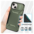 Apple iPhone 15 Hoesje Camera Slider Back Cover Schokbestendig Groen afbeelding 6