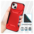 Apple iPhone 15 Hoesje Camera Slider Back Cover Schokbestendig Rood afbeelding 5