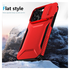 iPhone 14 Pro Max Hoesje Camera Slider Back Cover Schokbestendig Rood afbeelding 5