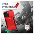 iPhone 14 Pro Max Hoesje Camera Slider Back Cover Schokbestendig Rood afbeelding 8