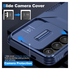 Samsung Galaxy S25 / S24 Hoesje Camera Slider Back Cover Schokbestendig Blauw afbeelding 4