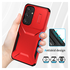 Samsung Galaxy S25 / S24 Hoesje Camera Slider Back Cover Schokbestendig Rood afbeelding 7