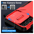 Samsung Galaxy A16 Hoesje Camera Slider Back Cover Schokbestendig Rood afbeelding 4