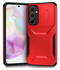 Samsung Galaxy A35 Hoesje Camera Slider Back Cover Schokbestendig Rood
