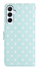 Samsung Galaxy A56 Hoesje Portemonnee Book Case Polka Dot Blauw afbeelding 7