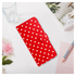 Samsung Galaxy A56 Hoesje Portemonnee Book Case Polka Dot Rood afbeelding 10