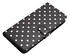 Samsung Galaxy A35 Hoesje Portemonnee Book Case Polka Dot Zwart afbeelding 2