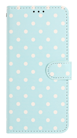 Samsung Galaxy A17 / A26 Hoesje Portemonnee Book Case Polka Dot Blauw afbeelding 11