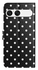 Sony Xperia 10 VII Hoesje Portemonnee Book Case Polka Dot Zwart afbeelding 6