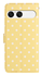 Sony Xperia 10 VII Hoesje Portemonnee Book Case Polka Dot Geel afbeelding 6