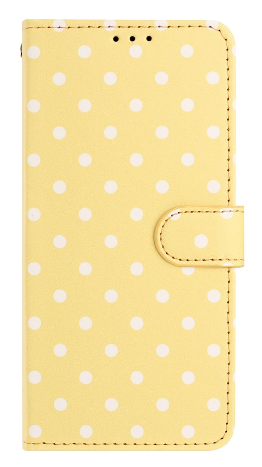 Xiaomi 15T Hoesje Portemonnee Book Case Polka Dot Geel afbeelding 11