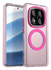 Xiaomi Poco X7 / Redmi Note 14 Pro 5G Hoesje MagSafe Semi-Transparant & Roze