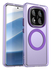 Xiaomi Poco X7 / Redmi Note 14 Pro 5G Hoesje MagSafe Semi-Transparant & Paars afbeelding 1