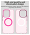Honor 400 Lite Hoesje MagSafe Backcover Semi-Transparant & Roze afbeelding 9