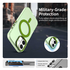 Apple iPhone 17 Hoesje MagSafe Backcover Semi-Transparant & Groen afbeelding 4