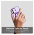 Apple iPhone 17 Hoesje MagSafe Backcover Semi-Transparant & Paars afbeelding 9