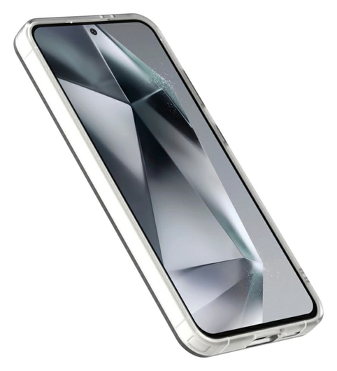 Samsung Galaxy S25 / S24 Hoesje MagSafe Backcover Semi-Transparant & Wit afbeelding 8