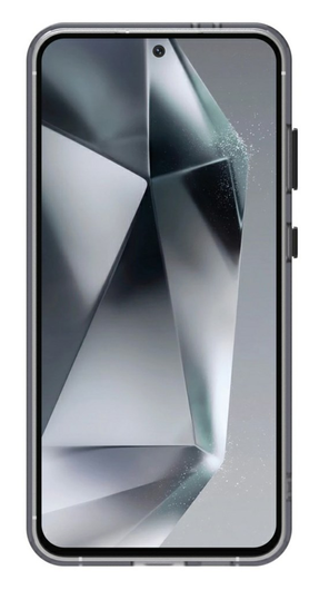 Samsung Galaxy S25 / S24 Hoesje MagSafe Backcover Semi-Transparant & Zwart afbeelding 4