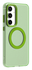 Samsung Galaxy S25 / S24 Hoesje MagSafe Backcover Semi-Transparant & Groen afbeelding 5