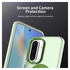 Samsung Galaxy A56 / A36 Hoesje MagSafe Backcover Semi-Transparant & Groen afbeelding 10
