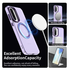 Samsung Galaxy A56 / A36 Hoesje MagSafe Backcover Semi-Transparant & Paars afbeelding 6