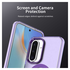 Samsung Galaxy A56 / A36 Hoesje MagSafe Backcover Semi-Transparant & Paars afbeelding 8