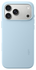 MOFT MOVAS Snap iPhone 17 Pro Max Hoesje MagSafe Leer Back Cover Lichtblauw