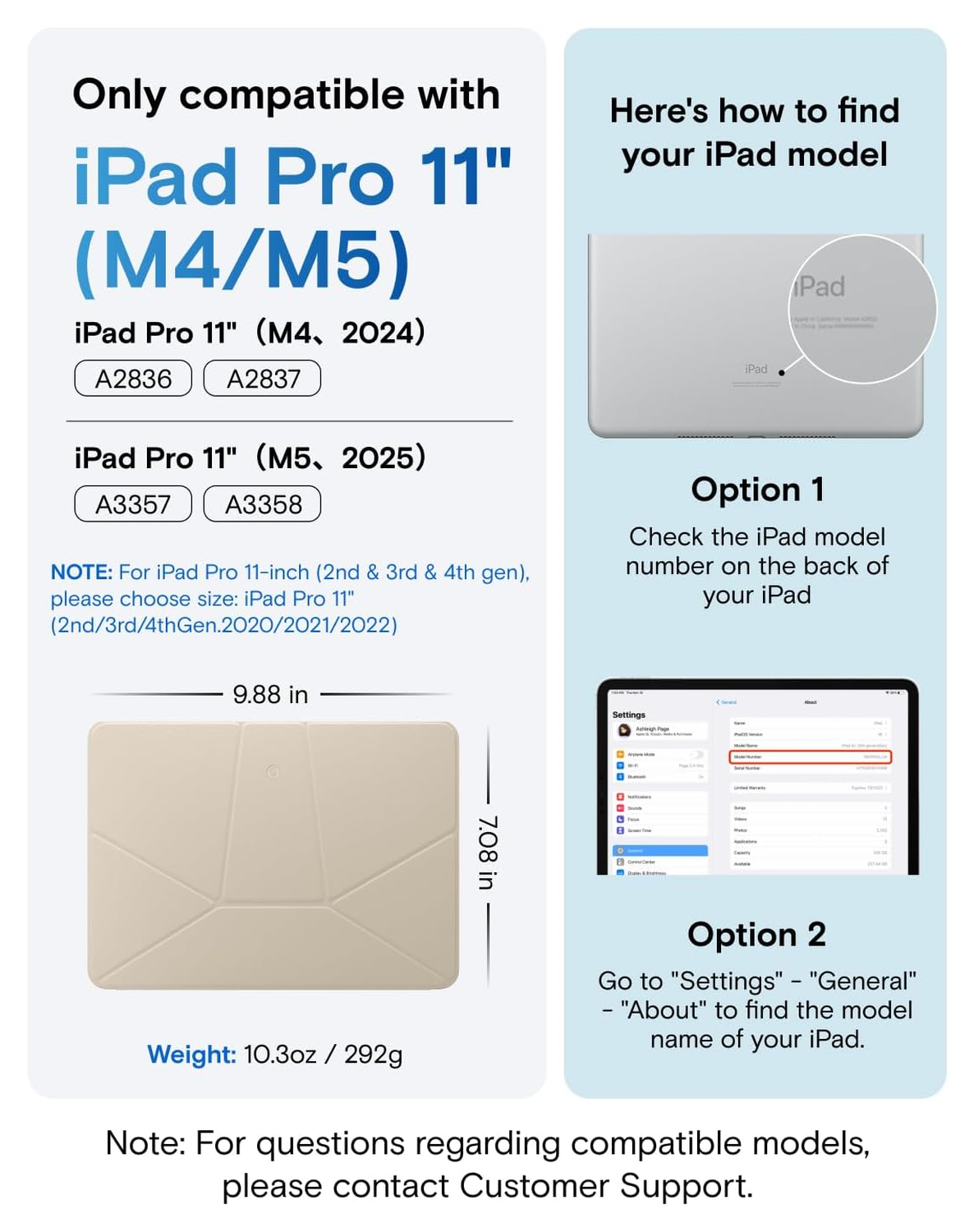 MOFT Dynamic Folio iPad Pro 11 (2024/2025) Hoes Book Case met Standaard Beige afbeelding 2