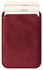 Rosso Avanti Apple iPhone 17 Pro Hoesje Alcantara MagSafe met Wallet Burgundy afbeelding 9