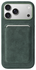 Rosso Avanti iPhone 17 Pro Max Hoesje Alcantara MagSafe met Wallet Groen afbeelding 1