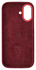 Rosso Avanti Apple iPhone 16 Hoesje Alcantara MagSafe met Wallet Burgundy afbeelding 11