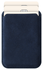 Rosso Avanti Apple iPhone 14 / 13 Hoesje Alcantara MagSafe met Wallet Blauw afbeelding 9