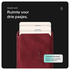 Rosso Avanti Apple iPhone 14 Pro Hoesje Alcantara MagSafe met Wallet Burgundy afbeelding 6