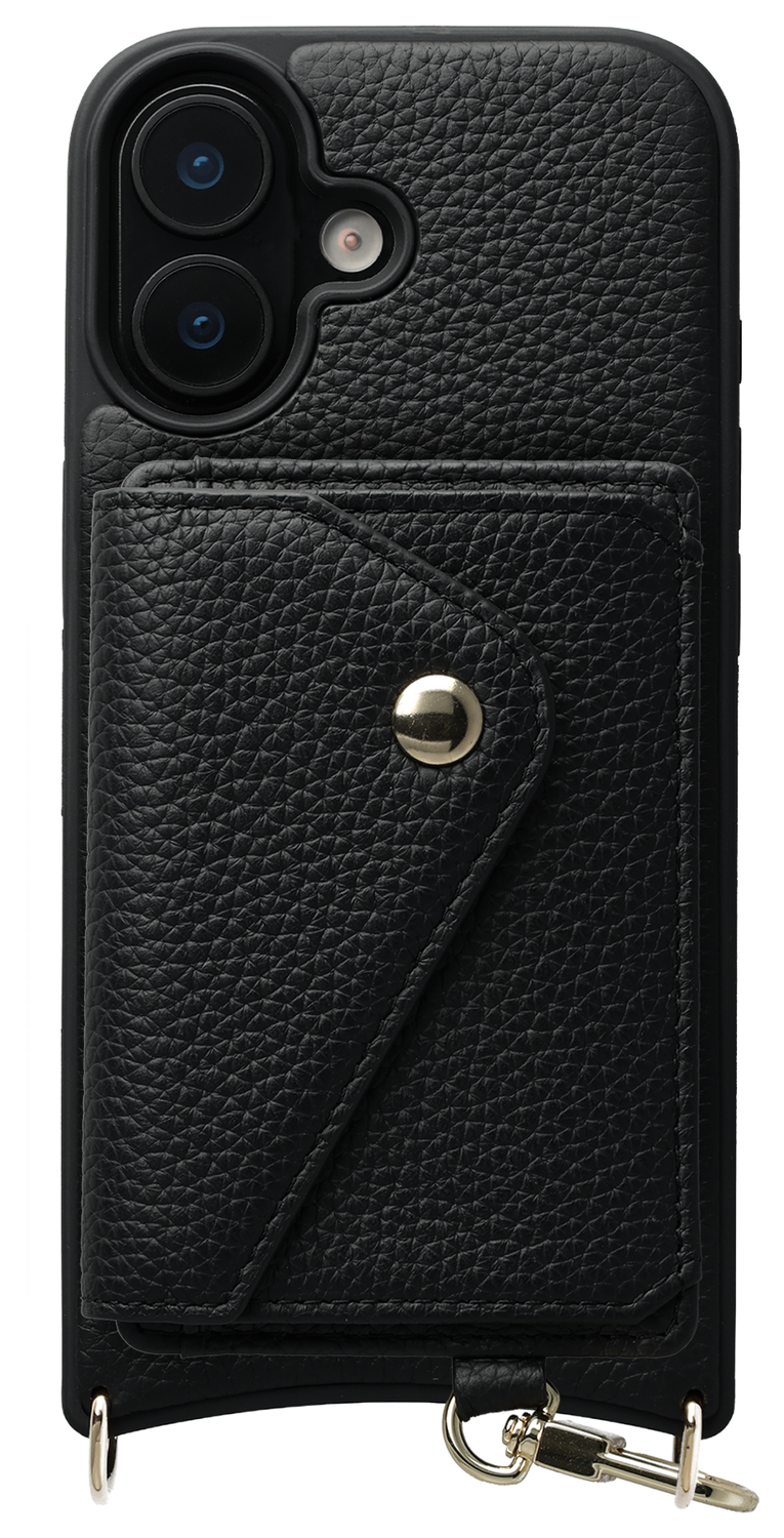 AVY Apple iPhone 16 - Classic Kit - Leather Zwart afbeelding 1