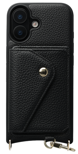 AVY Apple iPhone 16 - Classic Kit - Leather Zwart afbeelding 1