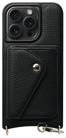 AVY Apple iPhone 15 Pro - Classic Kit - Leather Zwart afbeelding 1