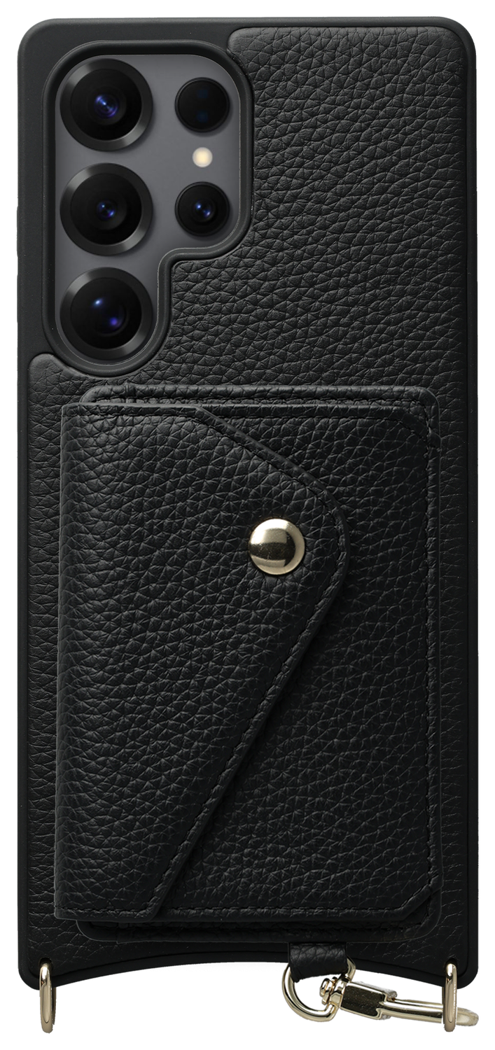 AVY Samsung Galaxy S25 Ultra - Classic Kit - Leather Zwart afbeelding 1