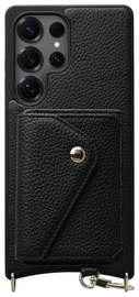 AVY Samsung Galaxy S25 Ultra - Classic Kit - Leather Zwart