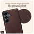 AVY Samsung Galaxy S25 / S24 - Classic Kit - Leather Chocolate afbeelding 5