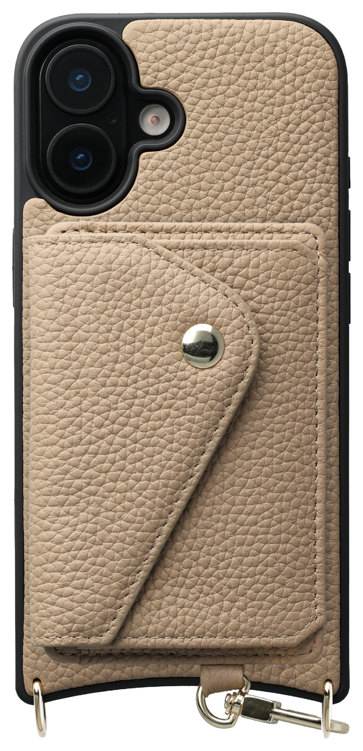 AVY Apple iPhone 16 - Classic Kit - Leather Beige afbeelding 1