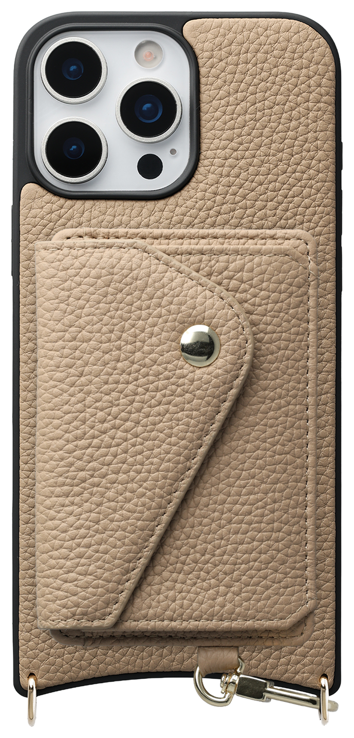 AVY Apple iPhone 16 Pro Max - Classic Kit - Leather Beige afbeelding 1